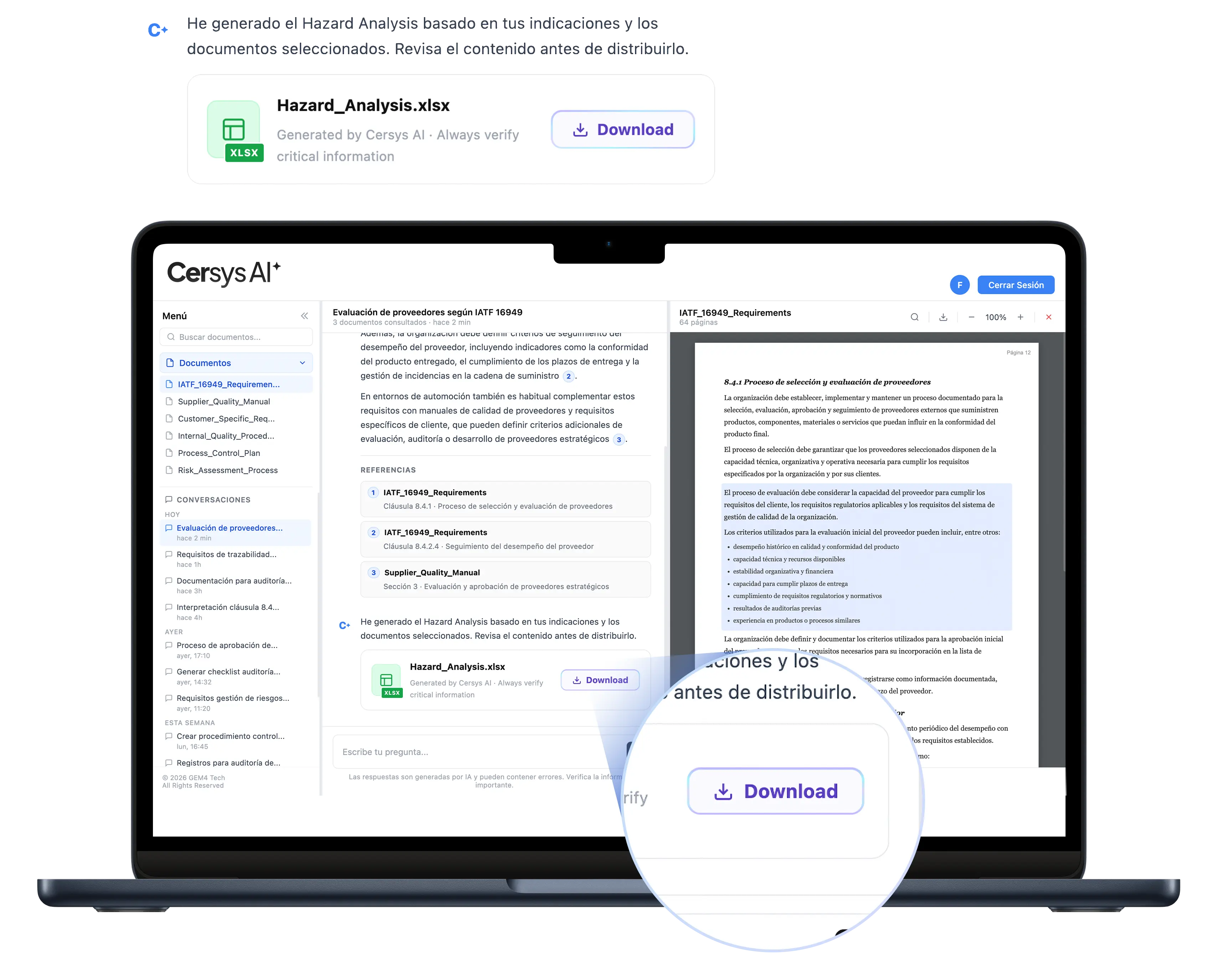 Generación de documentación